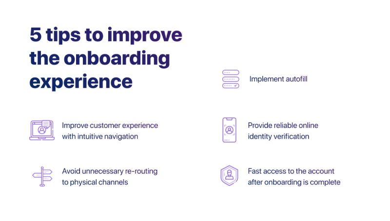 5 tips to improve the onboarding experience