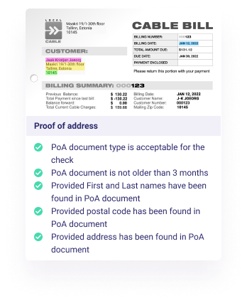 what works for proof of address dmv