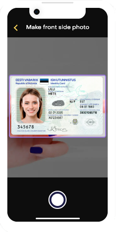 Age verification 2 Verify age with ID card verification