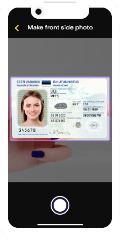 Fintech 3 ID verification step 1